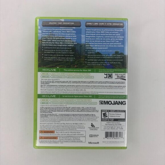 Xbox 360 Minecraft Video Game - Picture 3 of 5